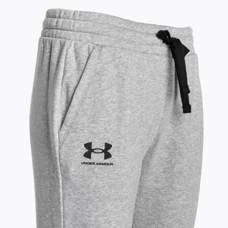 Pantaloni de trening pentru bărbați Under Armour Rival Fleece Joggers 035 gri 1356416-035 5