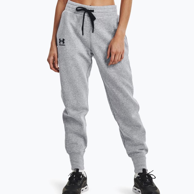 Pantaloni de trening pentru bărbați Under Armour Rival Fleece Joggers 035 gri 1356416-035