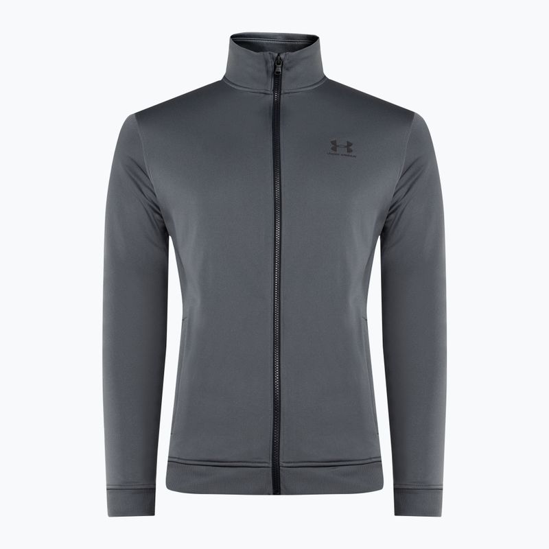 Tricou de antrenament Under Armour Sportstyle Tricot gri pentru bărbați 1329293-012