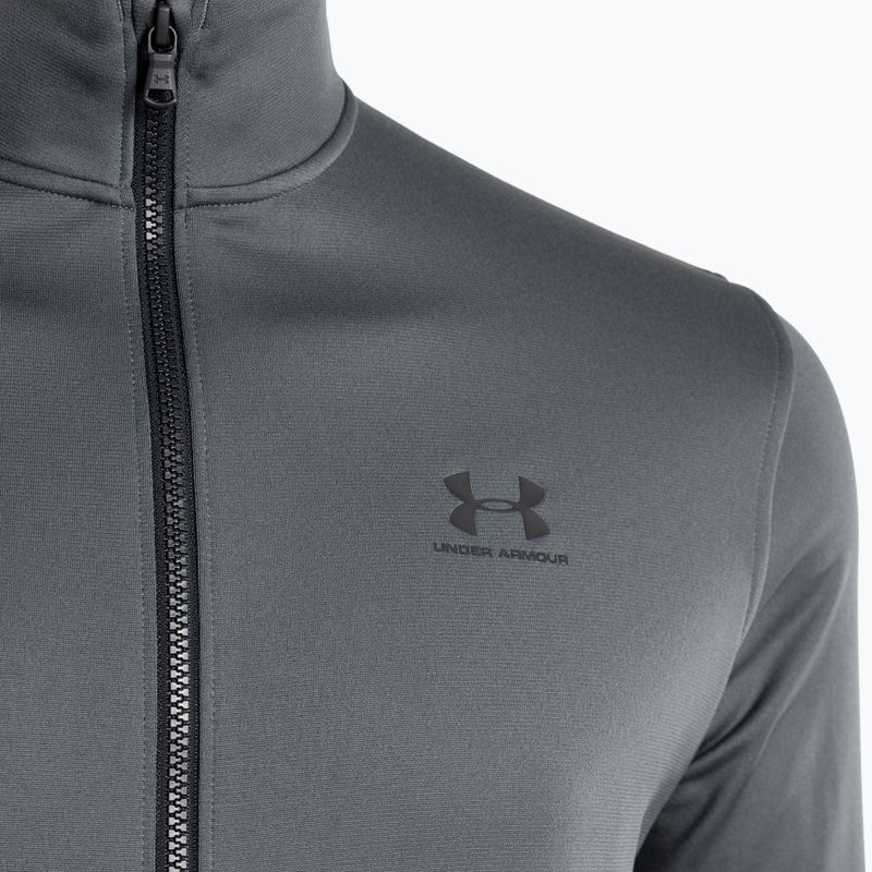 Tricou de antrenament Under Armour Sportstyle Tricot gri pentru bărbați 1329293-012 3