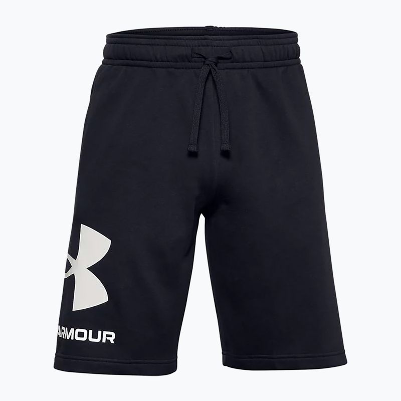 Pantaloni scurți de antrenament pentru bărbați Under Armour Rival Fleece negru 1357118 3