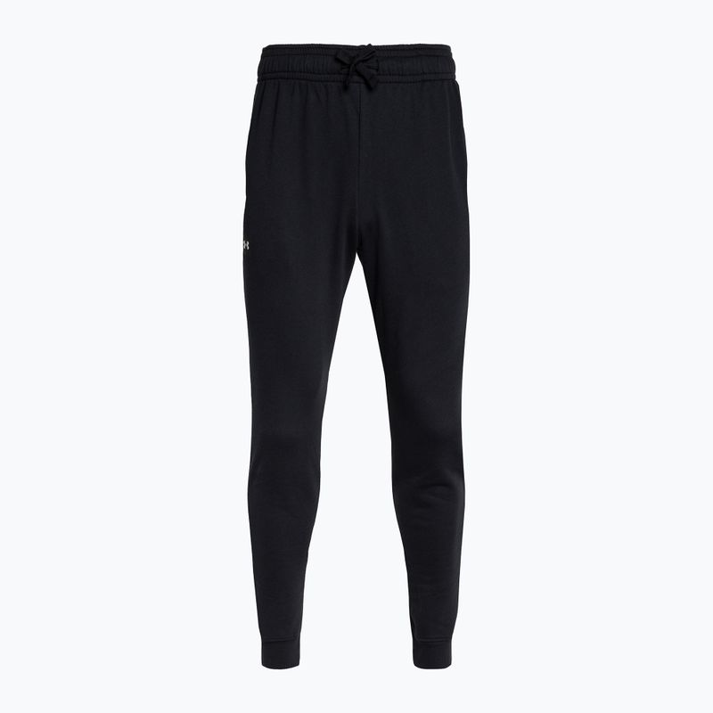 Pantaloni de antrenament pentru bărbați Under Armour Rival Fleece Joggers negru 1357128 4