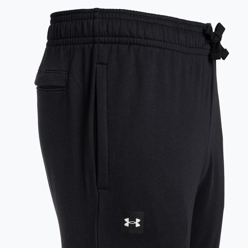 Pantaloni de antrenament pentru bărbați Under Armour Rival Fleece Joggers negru 1357128 6
