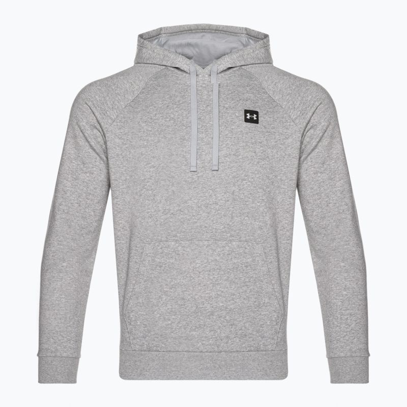 Bluză pentru bărbați Under Armour Rival Hoodie mod gray light heather/black 8