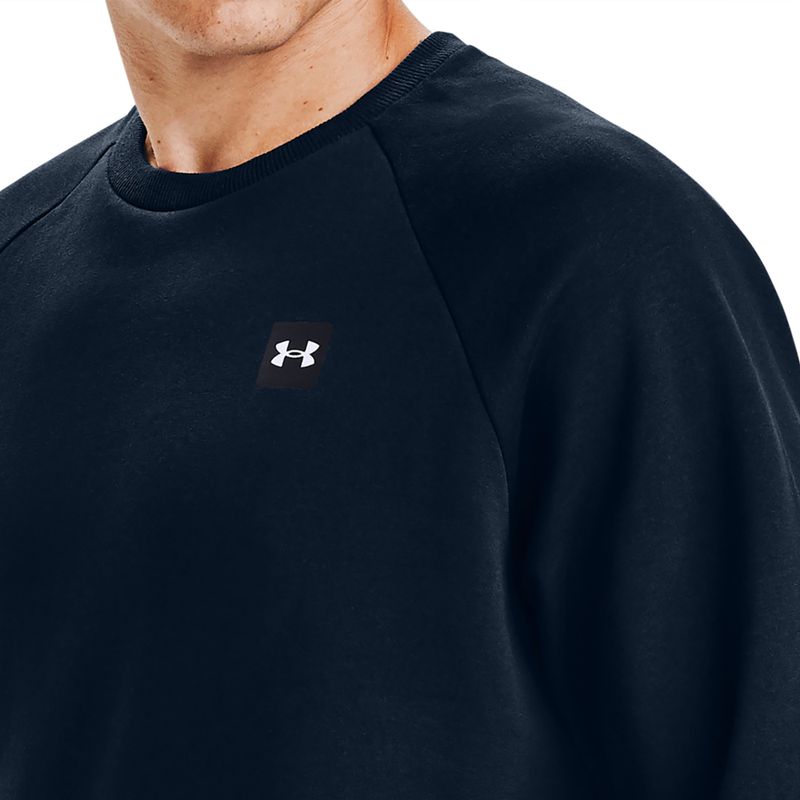 Bluză pentru bărbați Under Armour Rival Fleece Crew navy blue 8