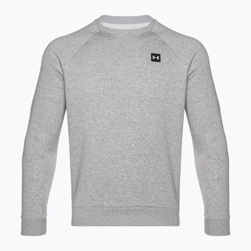 Bluză pentru bărbați Under Armour Rival Fleece Crew mod gray light heather/black 5