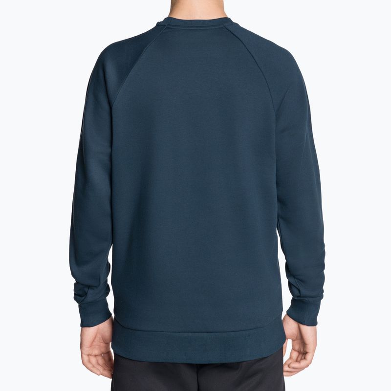 Bluză pentru bărbați Under Armour Rival Fleece Crew navy blue 4