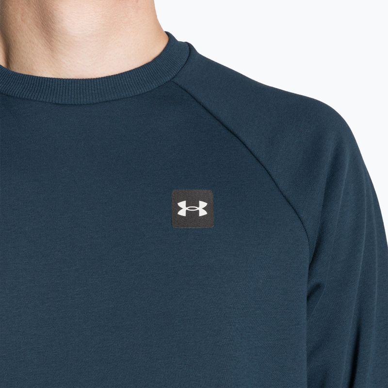 Bluză pentru bărbați Under Armour Rival Fleece Crew navy blue 5