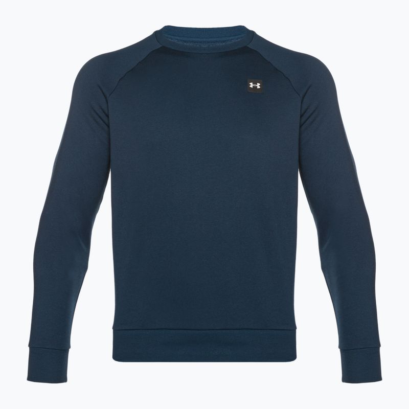 Bluză pentru bărbați Under Armour Rival Fleece Crew navy blue 9