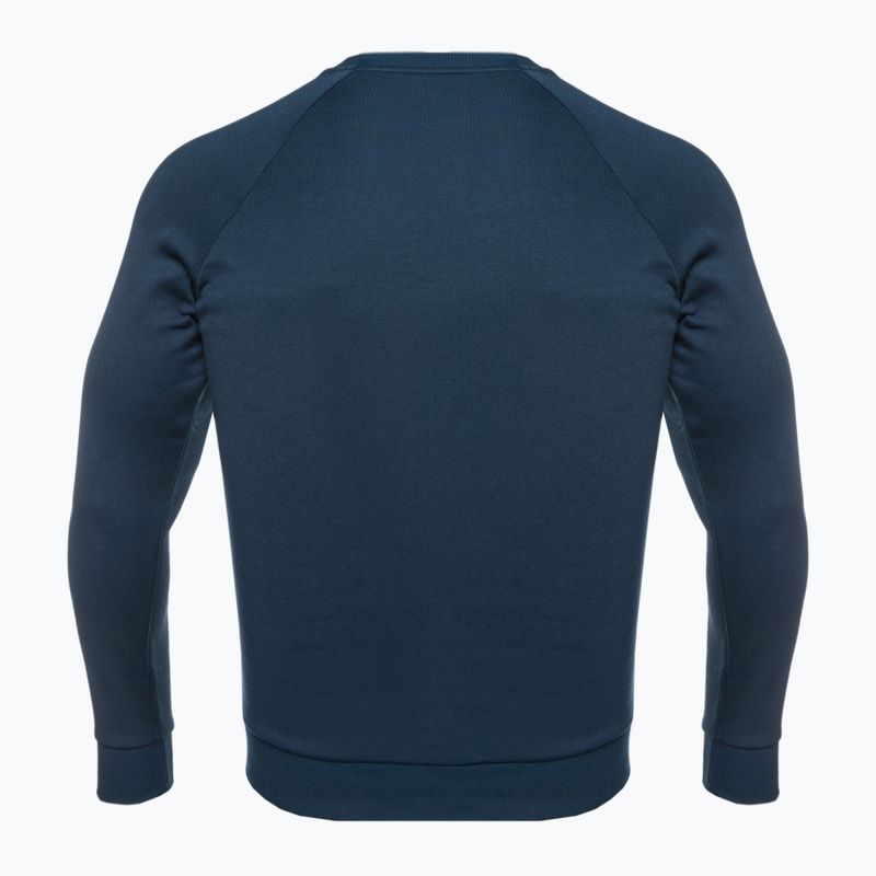 Bluză pentru bărbați Under Armour Rival Fleece Crew navy blue 10