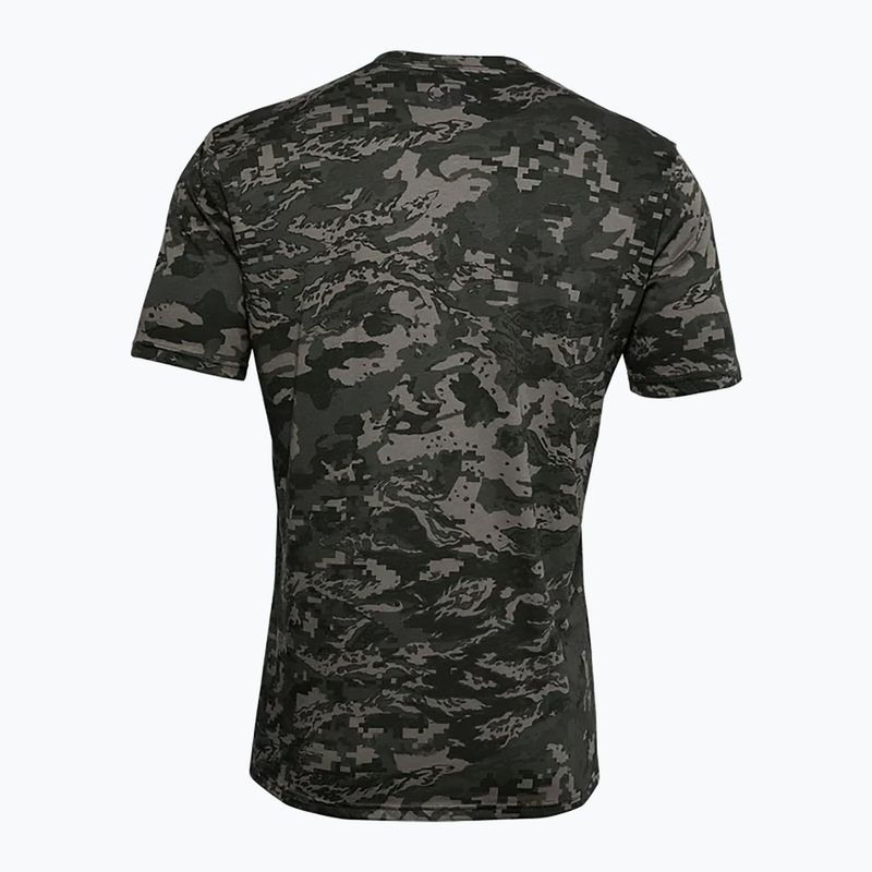 Tricou de antrenament pentru bărbați Under Armour ABC Camo verde 1357727-310 5