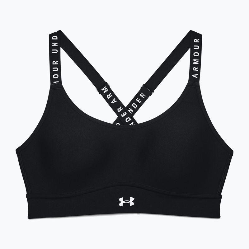 Under Armour Infinity Infinity Mid Covered sutien de fitness negru 1363353 3