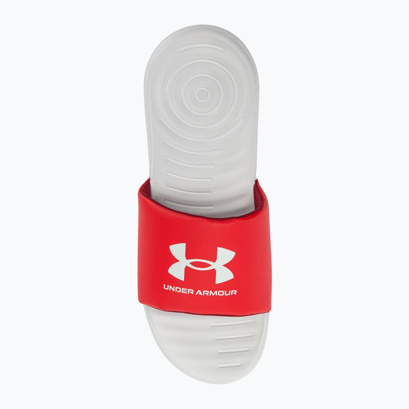 Under Armour Ansa Fix SL șlapi pentru bărbați gri halo/roșu/galben halo 6