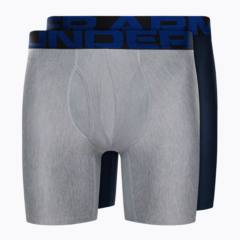 Under Armour boxeri pentru bărbați Ua Tech 6In 2-Pack gri 1363619-408