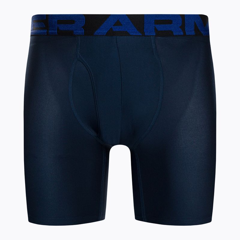 Under Armour boxeri pentru bărbați Ua Tech 6In 2-Pack gri 1363619-408 5