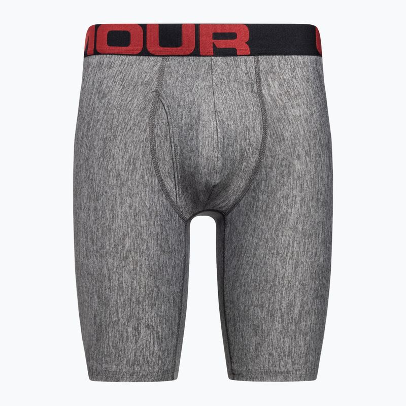 Under Armour boxeri pentru bărbați Ua Tech 9In 2-Pack gri 1363622-011 5