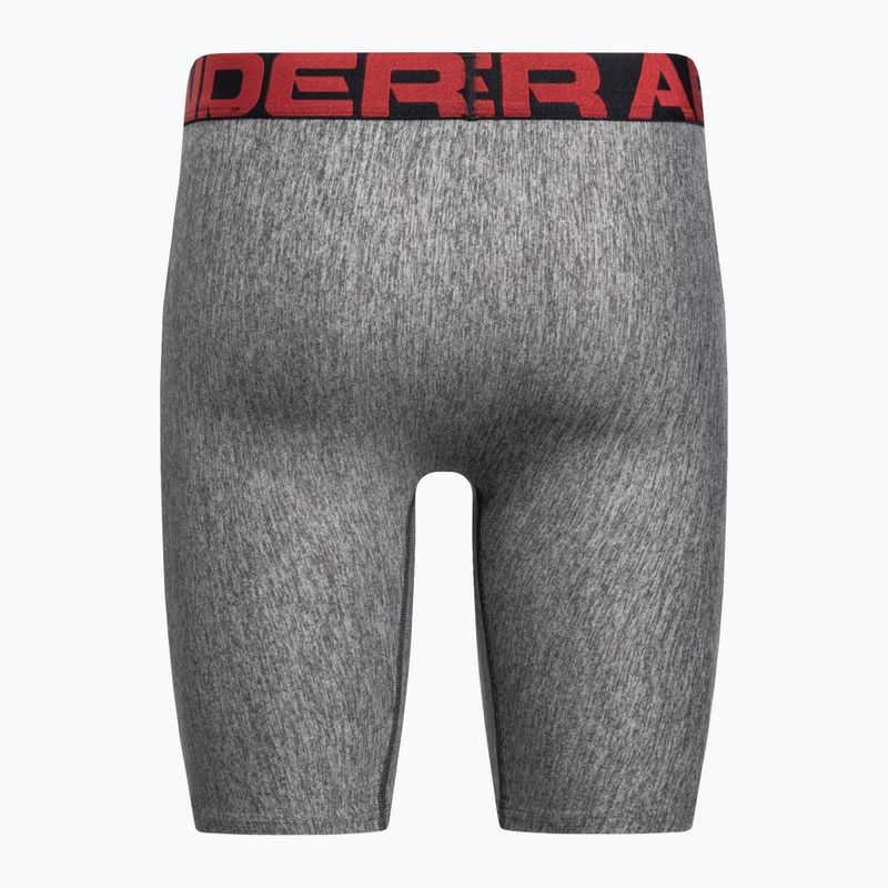 Under Armour boxeri pentru bărbați Ua Tech 9In 2-Pack gri 1363622-011 6