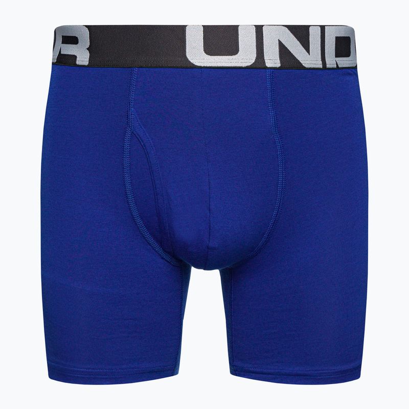Under Armour Charged Cotton 6 boxeri pentru bărbați 3 buc albastru 1363617 5