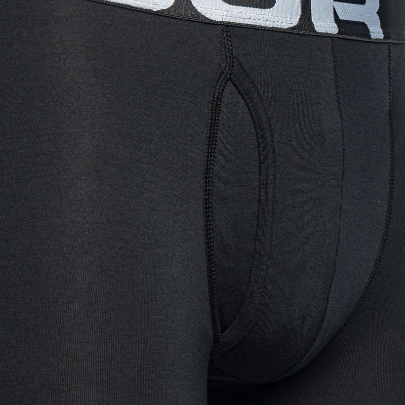 Under Armour Charged Cotton boxeri pentru bărbați 6 3 buc. Pachet negru 1363617 4