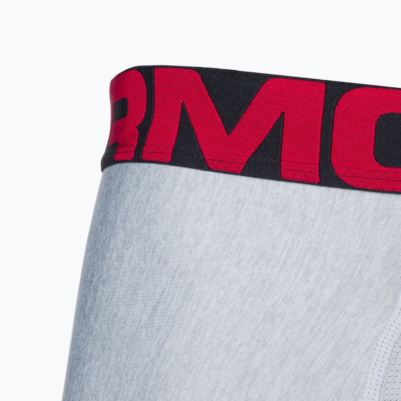 Under Armour boxeri pentru bărbați Ua Tech 3In 2-Pak mod gray light heather/jet gray light heather