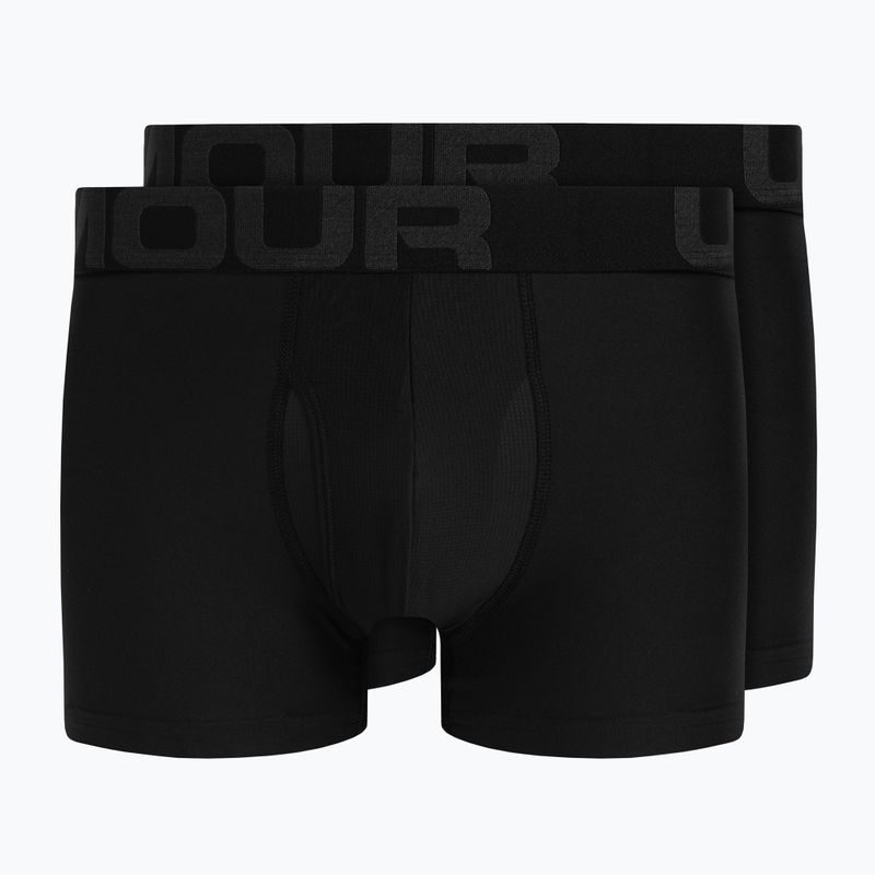 Under Armour boxeri pentru bărbați Ua Tech 3In 2-Pak negru 1363618-001