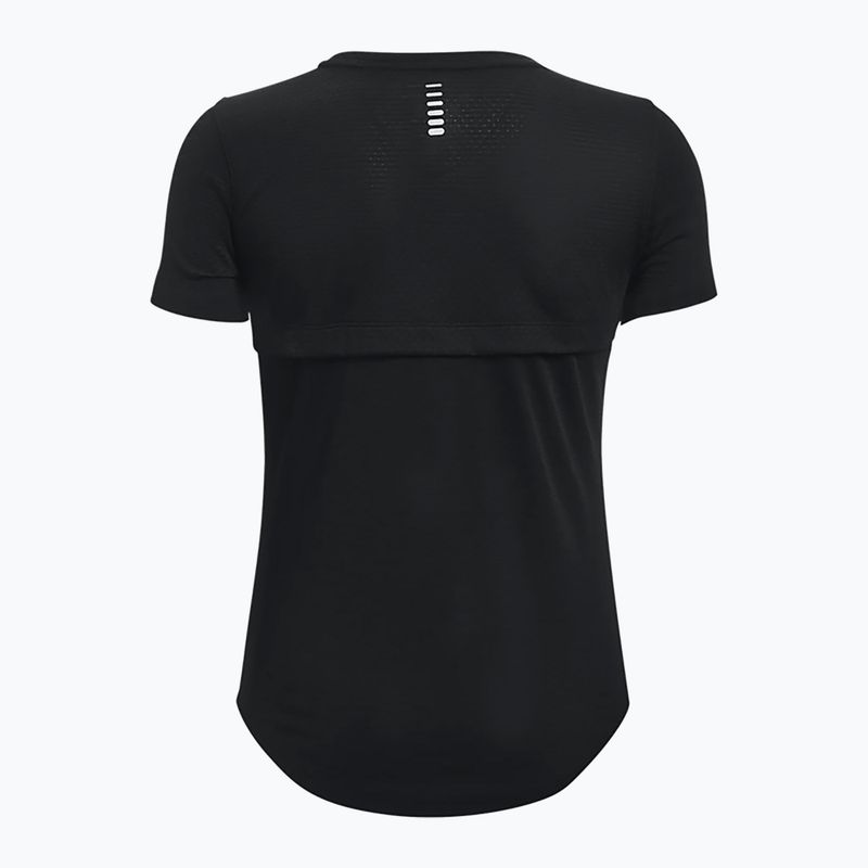 Under Armour Streaker tricou de alergare pentru femei negru 1361371-001 2