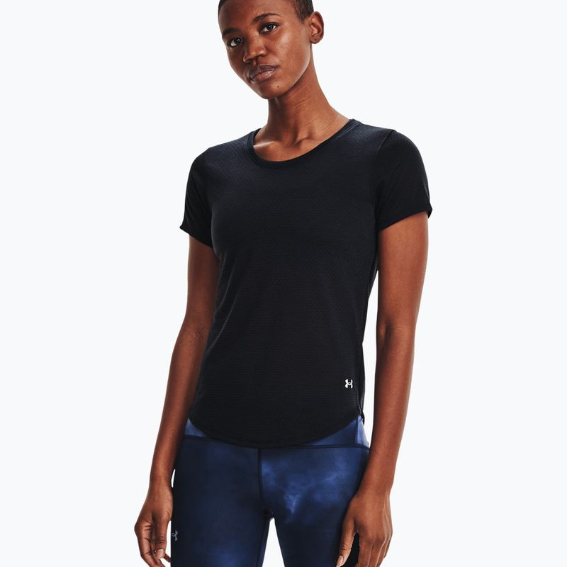 Under Armour Streaker tricou de alergare pentru femei negru 1361371-001 3