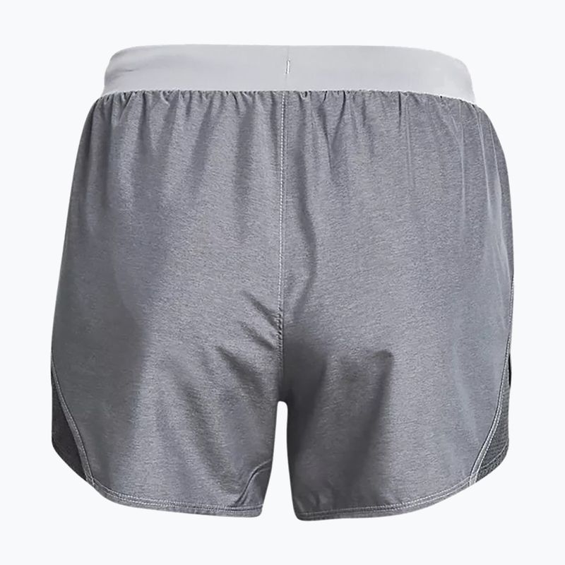 Pantaloni scurți de alergare Under Armour Fly By 2.0 gri pentru femei 1350196 4