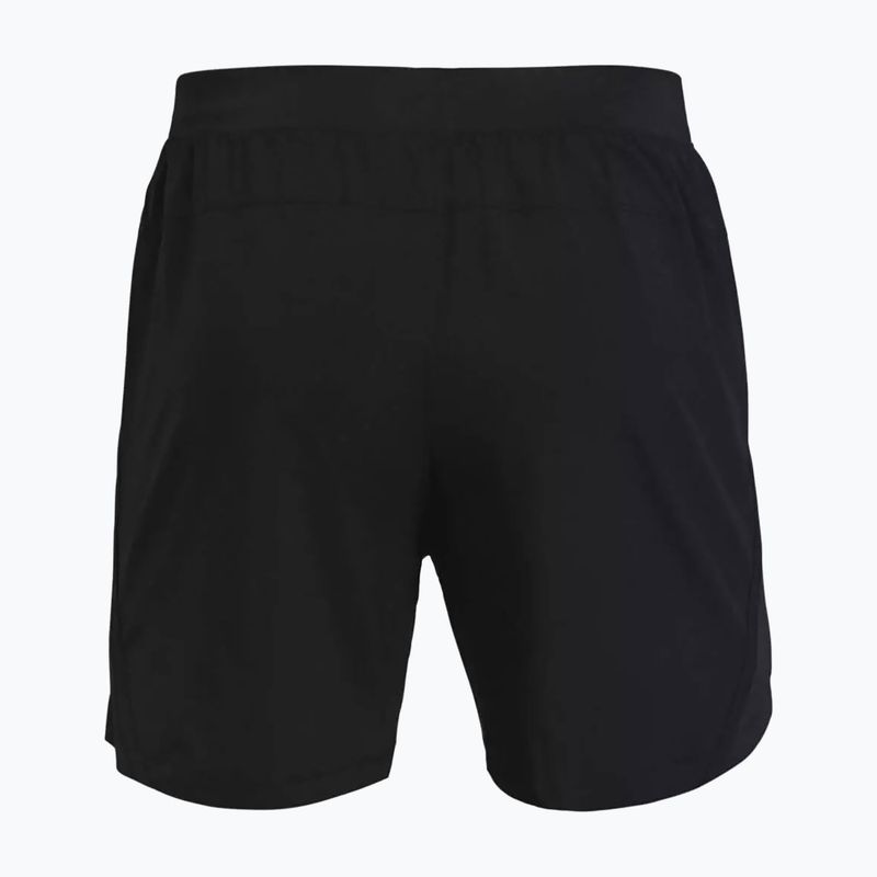 Pantaloni scurți de alergare pentru bărbați Under Armour Launch Sw 5'' negru 1361492 2