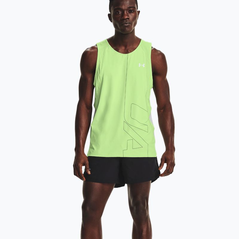 Pantaloni scurți de alergare pentru bărbați Under Armour Launch Sw 5'' negru 1361492 3