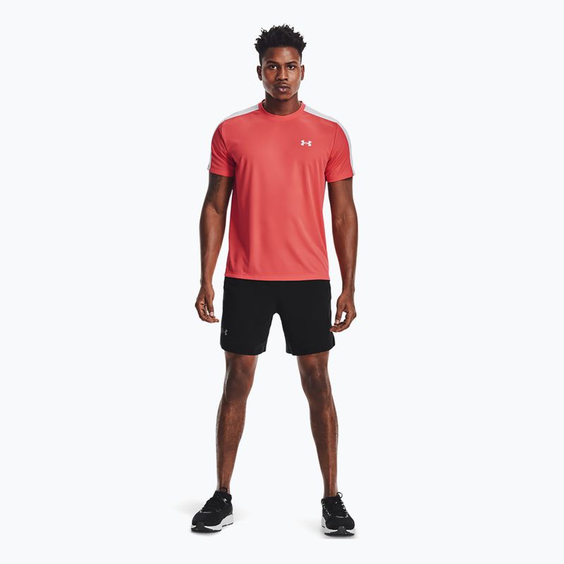 Under Armour Launch Sw 7 pantaloni scurți de alergare pentru bărbați negru 1361493-001 2