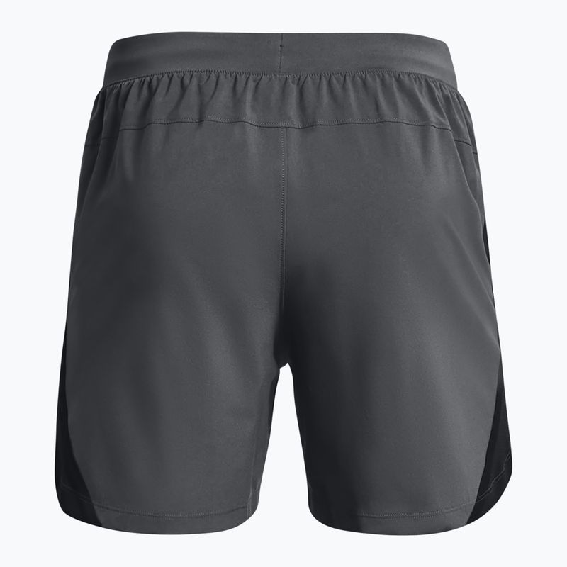 Pantaloni scurți de alergare pentru bărbați Under Armour Launch Sw 5'' gri 1361492 5