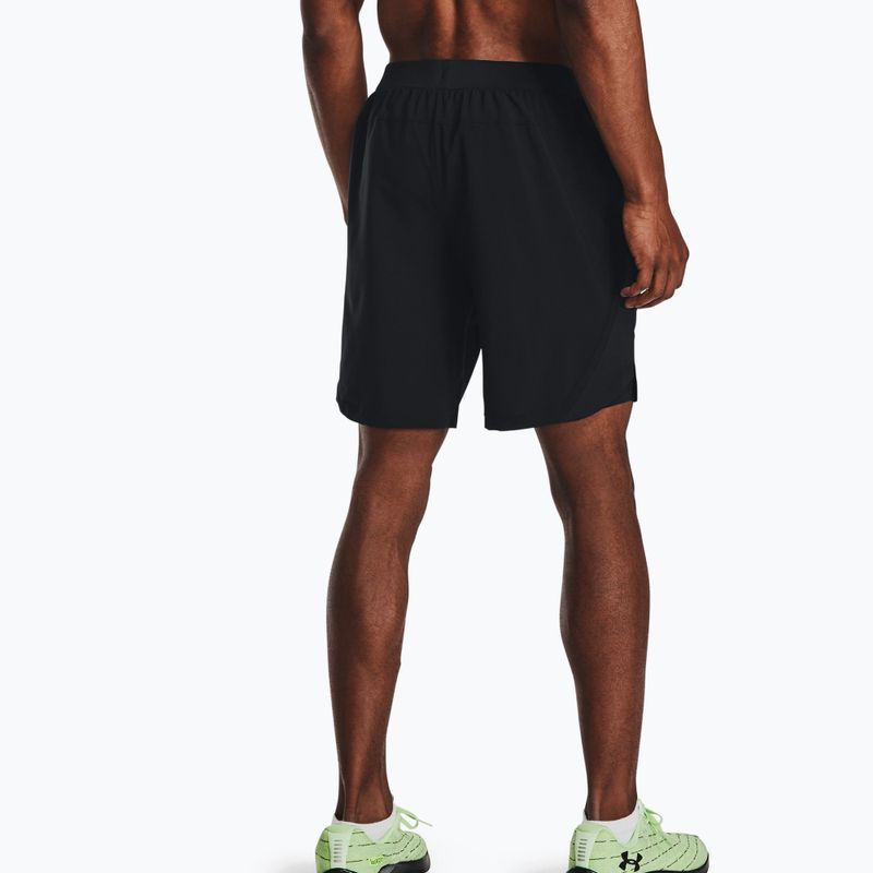 Under Armour Launch Sw 7'' 2N1 pantaloni scurți de alergare pentru bărbați negru 1361497-001 4
