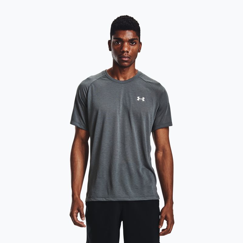 Tricou de alergare Under Armour Streaker gri pentru bărbați 1361469-012