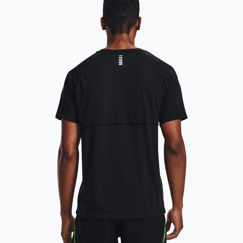 Under Armour Streaker tricou de alergare pentru bărbați negru 1361469-001 4