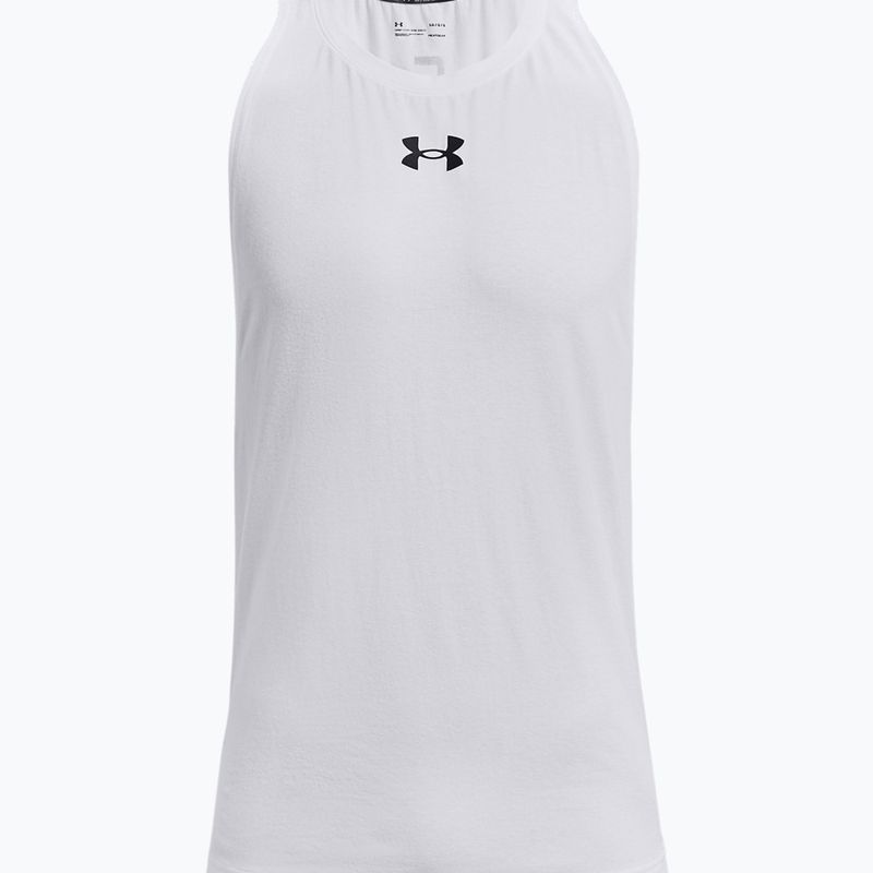 Tricou de baschet pentru bărbați Under Armour Baseline Cotton Tank 100 alb-negru UAR-1361901100-100 5