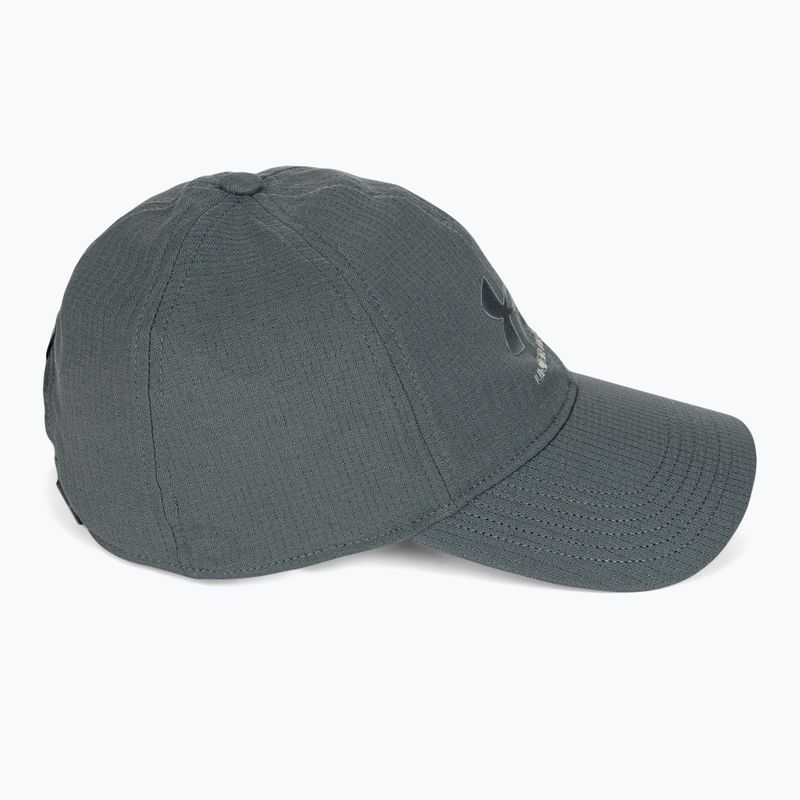 Șapcă de baseball pentru bărbați Under Armour Isochill Armourvent Adj pitch gri/negru pentru bărbați 2