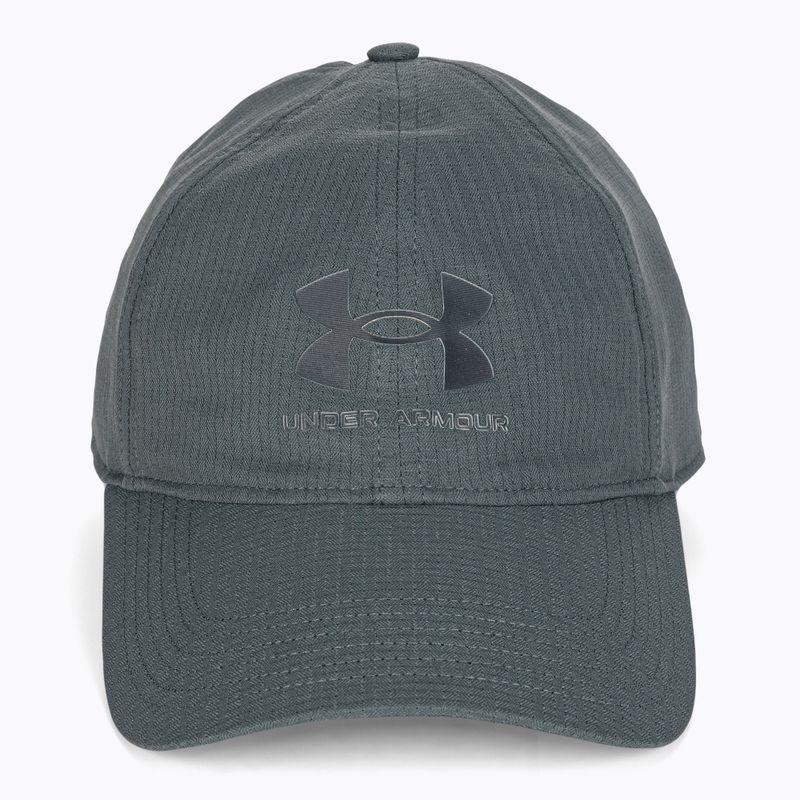 Șapcă de baseball pentru bărbați Under Armour Isochill Armourvent Adj pitch gri/negru pentru bărbați 4