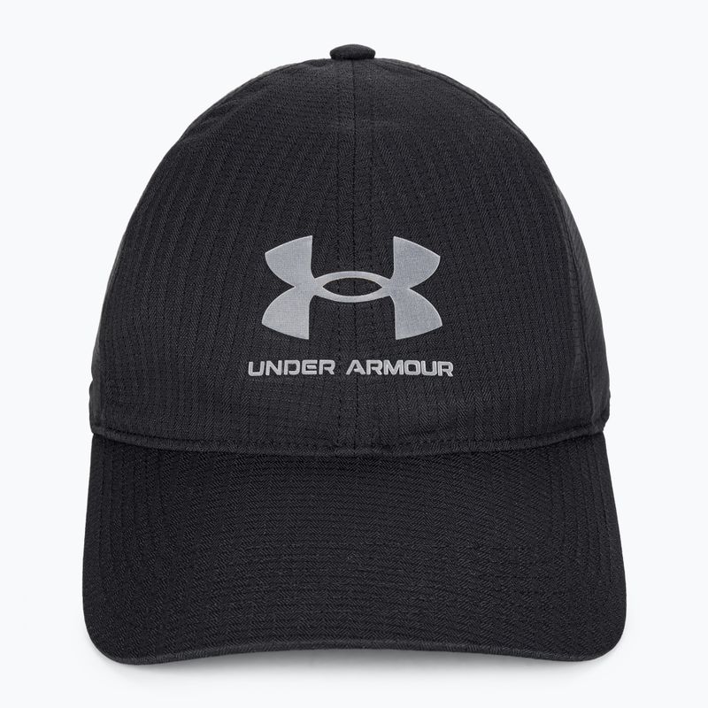 Șapcă de baseball pentru bărbați Under Armour Isochill Armourvent Adj negru/grăsime de teren 4