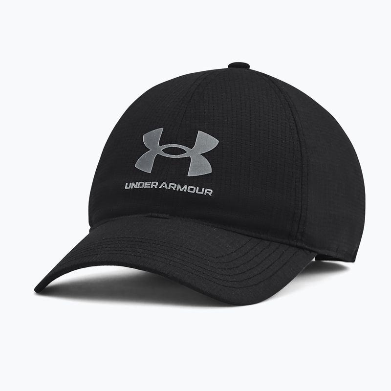 Șapcă de baseball pentru bărbați Under Armour Isochill Armourvent Adj negru/grăsime de teren 5