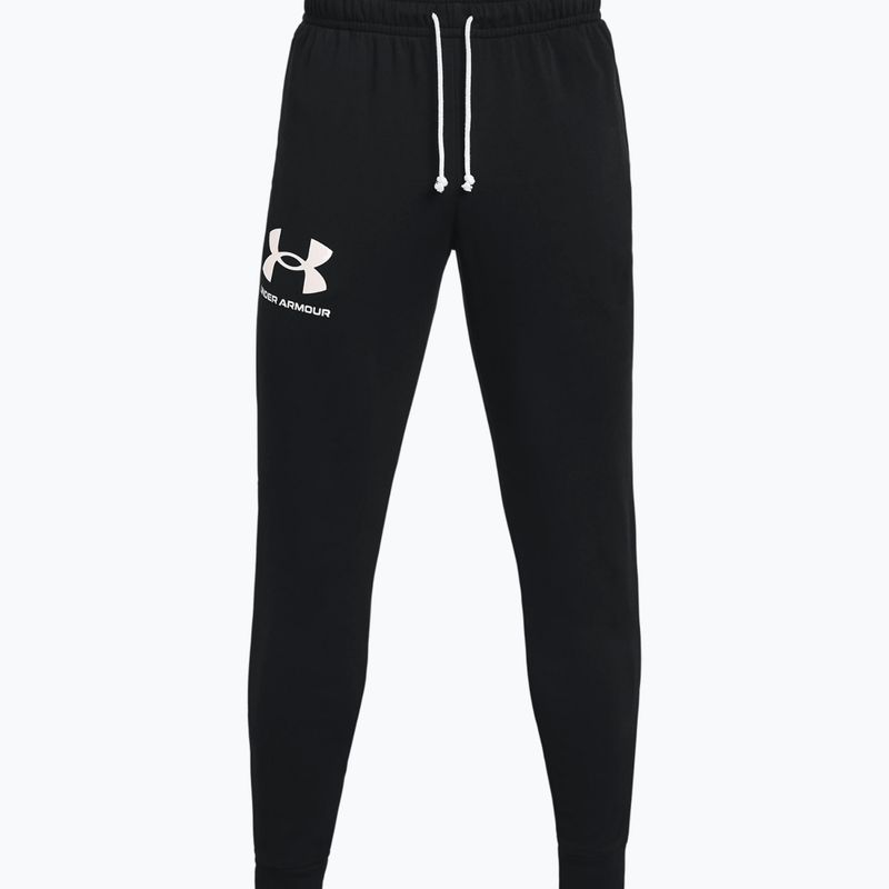 Pantaloni de trening pentru bărbați Under Armour Ua Rival Terry Jogger 001 negru 1361642-001 3