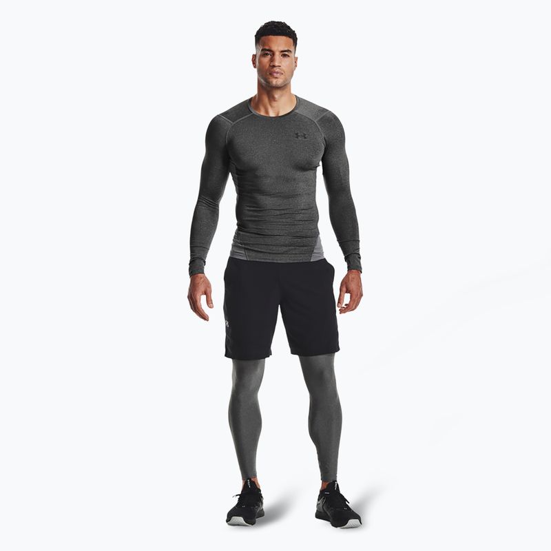 Colanți de antrenament pentru bărbați Under Armour HeatGear carbon heather/black 2