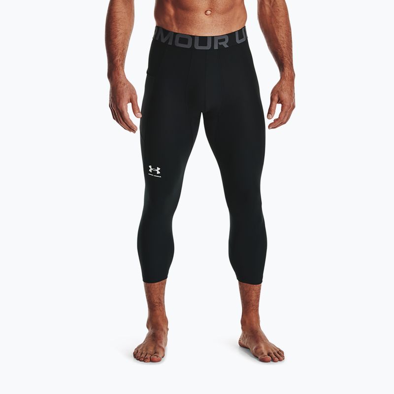 Jambiere pentru bărbați Under Armour HG Armour 3/4 negru/alb