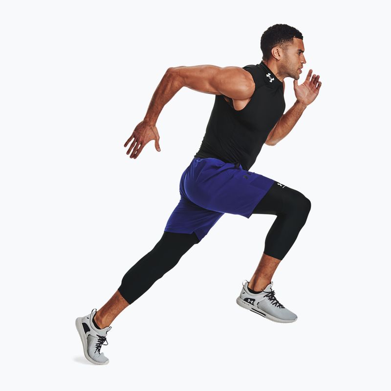 Jambiere pentru bărbați Under Armour HG Armour 3/4 negru/alb 4