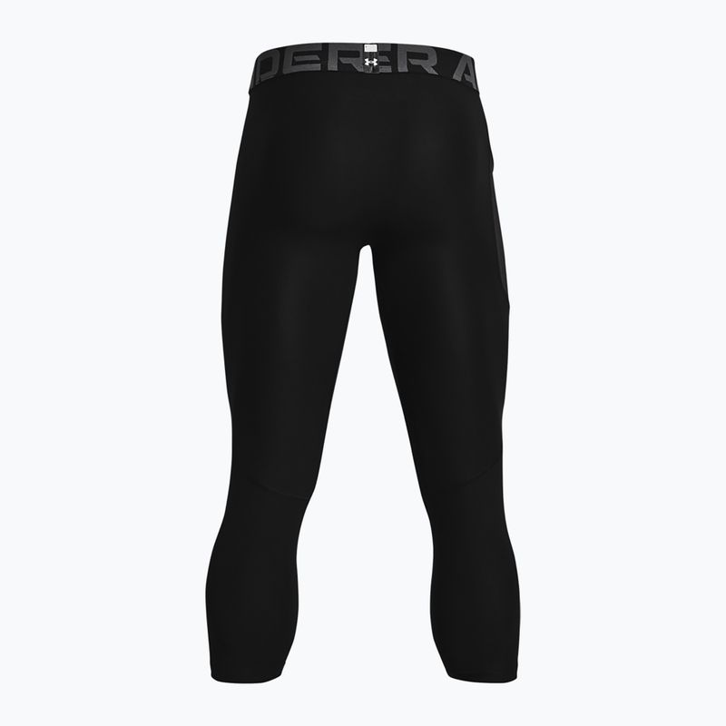 Jambiere pentru bărbați Under Armour HG Armour 3/4 negru/alb 6