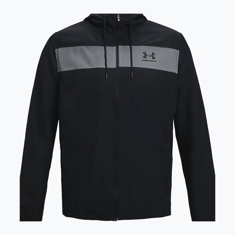 Under Armour Sportstyle Windbreaker jachetă de antrenament pentru bărbați negru 1361621 4