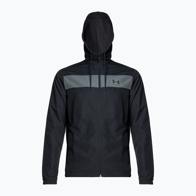 Under Armour Sportstyle Windbreaker jachetă de antrenament pentru bărbați negru 1361621