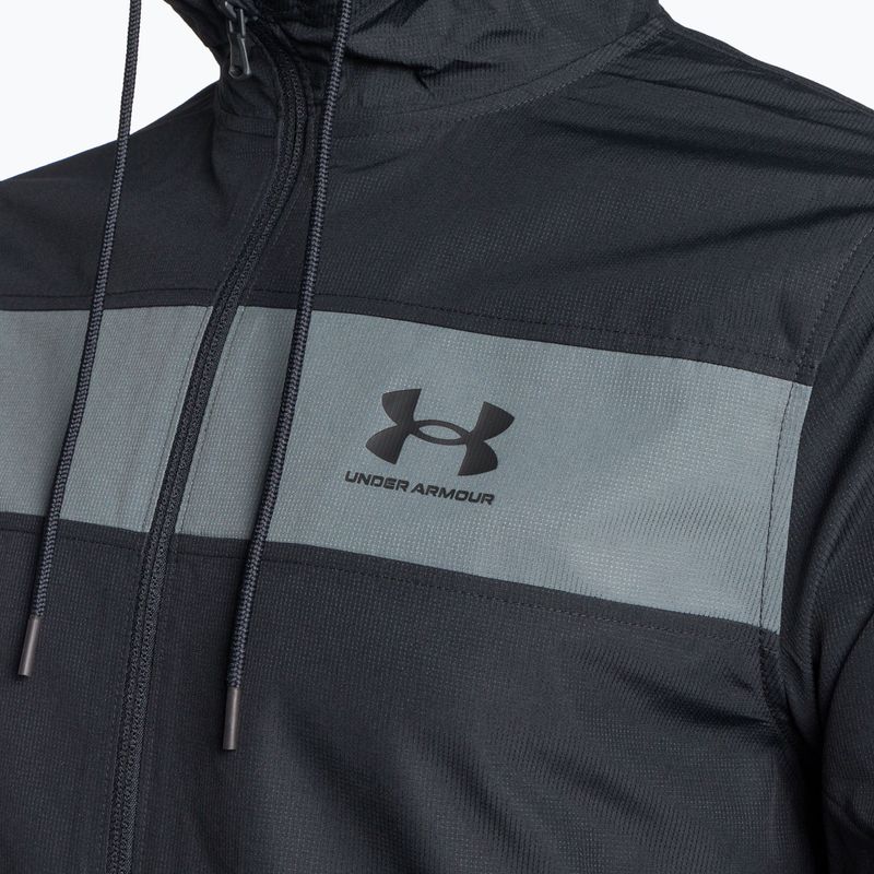 Under Armour Sportstyle Windbreaker jachetă de antrenament pentru bărbați negru 1361621 3