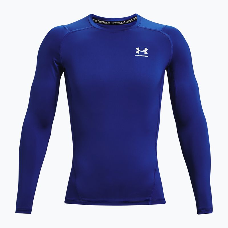 Tricou cu mânecă lungă pentru bărbați Under Armour Ua Hg Armour Comp LS albastru marin 1361524-400 5