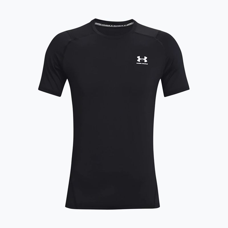 Under Armour HeatGear Armour Fitted tricou de antrenament pentru bărbați negru 1361683 5